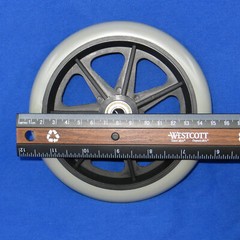 2 Pcs NEW Rollator Walker Replacement Parts 6″ Caster Wheel with Bearing