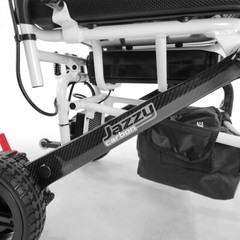 Pride® Mobility Jazzy Carbon Lightweight Travel Power Wheelchair-1 year labor!