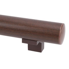 1-18.9 Inch Anti Slip Safety Shower Handle For Bathroom Walnut Color