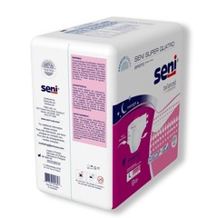 Seni Incontinence Brief Breathable / Overnight S-LA09-BQ1 Severe 9 Ct