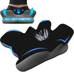 Seat Cushion for Hip Coccyx Pressure Relief, 6In Thick Extra Large Ergonomic