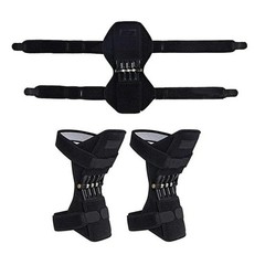 Knee Support Brace Spring Booster Pads Joint Stabilizer Pain Relief Sport