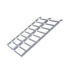 70-inch Bi-Fold Aluminum Truck, UTV/ATV Loading Ramp 70-Inch, 1250lb. Capacity
