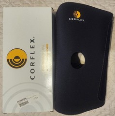 Corflex Cooltex Black Neoprene Knee Sleeve Brace Stabilizer Open PATELLA 4XL