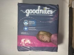 Good.nites Nighttime Bedwetting Underwear, Girls‘ XL (95-140 lb.), 63 Count
