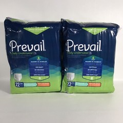 Prevail Daily Disposable Underwear Youth Small 20″-34″- 22 Count 2 Packages NEW
