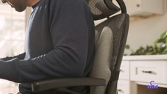 Pressure Relief Seat Cushion for Office & Home Chair – Extra-Dense Memory Foam,