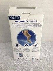 Jobst Maternity Opaque Medium Regular Closed Toe Black 20-30 mmHg READ