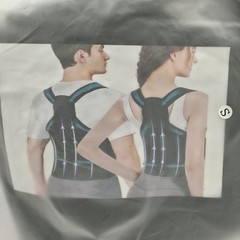 Larotsuba Posture Corrector-Black-Small-Shoulder/Back-Easy On/Off
