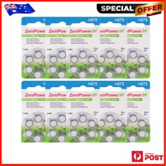 Hearing Aid Battery size 675 Zenipower Behind the ear ALL BRAND 60 pcs fast ship
