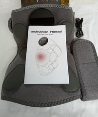 Red Light Therapy Knee Brace Massager 660nm 850nm Heat Vibration Elbow Shoulder