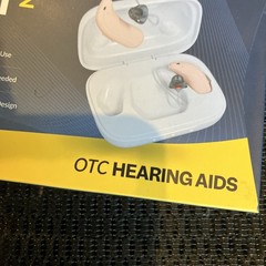 Audien ION2 Rechargeable OTC Hearing Aids Behind the Ear (BTE) w/ Charging Case