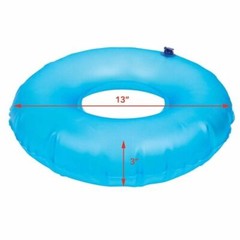 Carex Vinyl Inflatable Cushion Provides Support and Comfort While Seated 1 Count