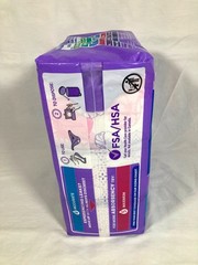 54 pads~ Always Discreet Moderate Long Absorbency 4 Drop Base Pads