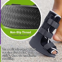 Pediatric Walking Boot Kids Children’s Ankle Support Shoe 6.5-8 Years Old