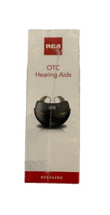 RCA OTC Rechargeable Dual Microphone Behind Ear Right & Left Hearing Aid Pair