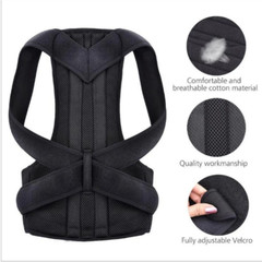 Hunchback Correction and Back Straightener for Pain Relief Brace Belt Men Women+