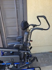 Quickie Iris Recline Tilt in Space Wheelchair 17″ x 16″ Or 15″ ? Used 17″x16″