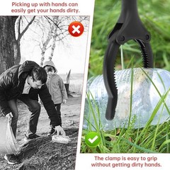 4PCS Heavy Grabber Tool Industrial Pick Up Stick Hand Grip Reach Trash Reacher