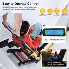 Electric Mobile Chair 440 lbs Load-Bearing,Power Portable Foldable Lockable Seat
