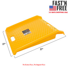 Curb Ramp-Portable Poly Ramp With 1000Lbs Weight Capacity-For Delivery