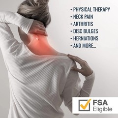 DMI Cervical Neck Traction Over the Door Device for Physical Therapy Helps