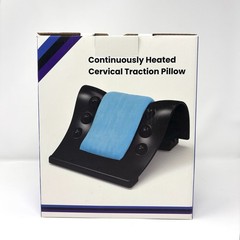 Neck Stretcher Heated for Pain Relief Cervical Traction Device Pillow