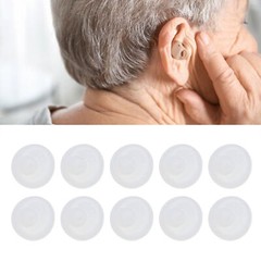 10PCS Hearing Aid Domes Closed Silicone Hearing Aid Ear Tips Detachable Washable