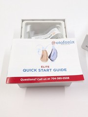 Otofonix BS058E R RIGHT Single Hearing Aid Hearing Amplifier W Case Beige