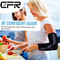 Elbow Brace Support Compression Sleeve Arthritis Tendonitis Reduce Joint Pain