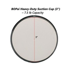 BOPai Suction Cup Shower Head Holder for Handheld Shower – No Drill, For S