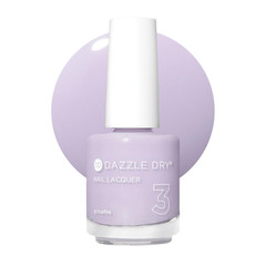 Dazzle Dry Nail Lacquer Step 3 – Faith – A Cool Pastel Lavender Gray
