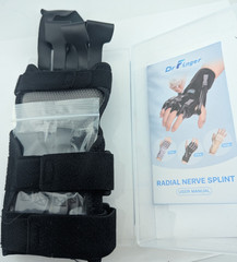 Radial Nerve Palsy Brace Splint for Finger Extension Wrist Drop Crutch Palsy