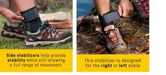 3M Futuro Ankle Stabilizer brace adjustable velcr0 ~washable~ left or right foot