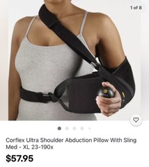 Corflex Ultra Shoulder Abduction Pillow Sling size large