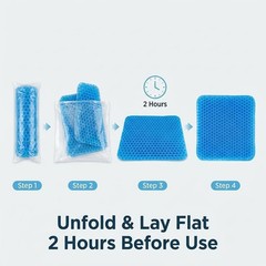 Gel Seat Cushion Gel Cushion Cool & Breathable & Non-Slip Car Office Home