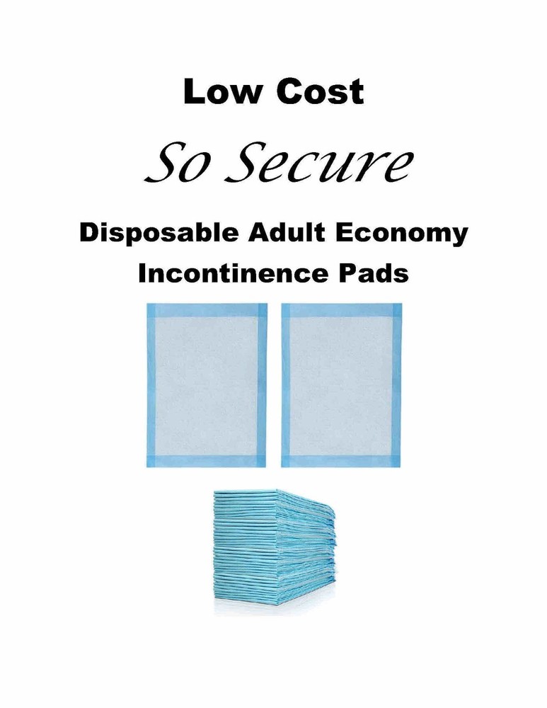 LOW COST 400-23×24″ So Secure 3-Layer Incontinence Furniture Mattress Pads