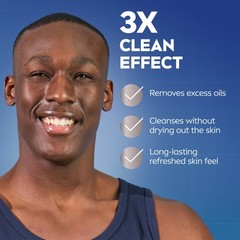 Nivea Men Maximum Hydration Face Wash Face Wash Provitamin B5 And Aloe Vera