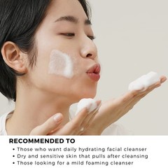DearKlairs Rich Moist Foaming Cleanser 3.4oz 100ml K-Beauty Skincare