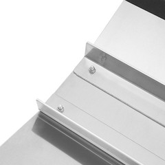 80×40 cm Wheelchair Ramp Door Threshold Aluminium Alloy Safety Non-Slip Ramp