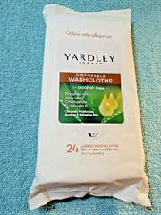 240 YARDLEY LONDON Disposable Washcloths Moisturiizing 10 Packs 24 Cloths Ec Pk