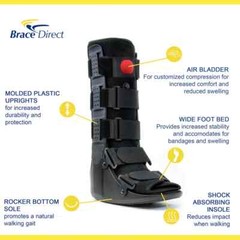 Brace direct Air Cam Walker Fracture Boot ~L