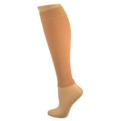 Original Brace socks, Microfiber Firm Compression Calf 2 Sleeve Brace