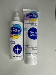 Ca-Rezz Antibacterial Skin care Norisc Cream 9.7 oz Incontinent Wash HP Balance