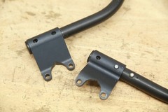 PAIR ANTI-TIP Wheels Arms Brackets for Quickie Iris Tilt-In-Space Wheelchairs