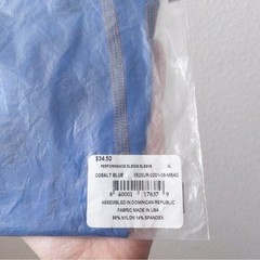 Tommie Copper NWT Performance Elbow Sleeve XL Unisex Cobalt Blue Compression