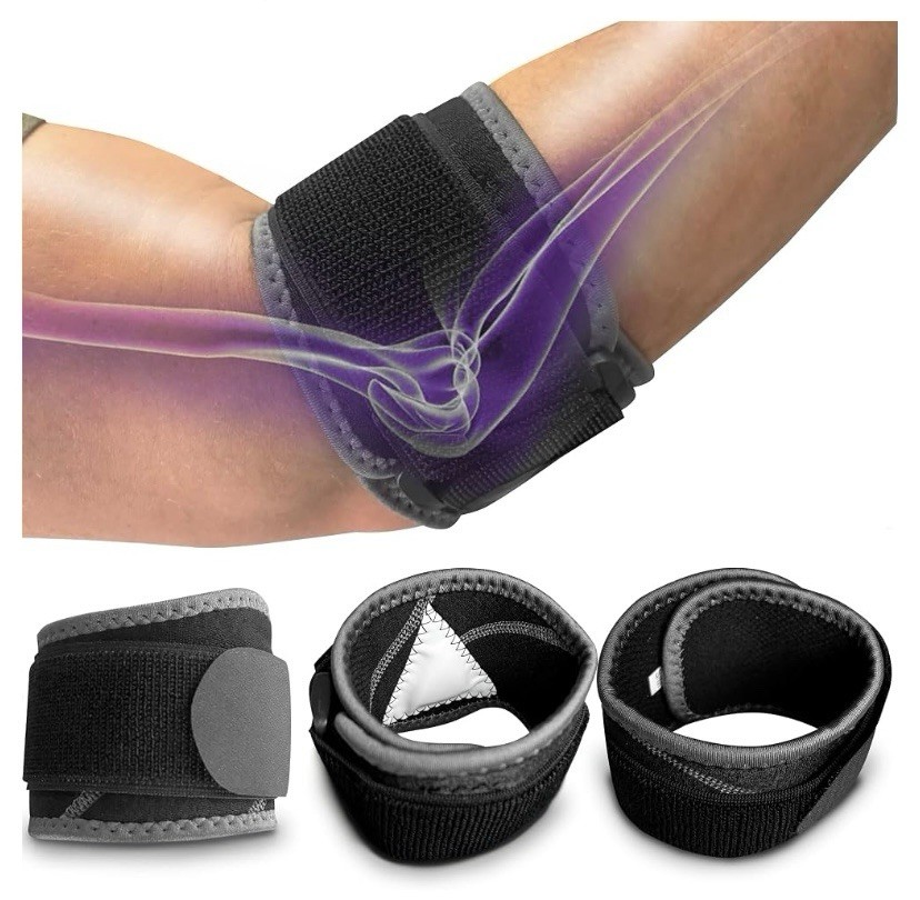 Tennis Elbow Brace Compression Support Golfers Elbow Brace for Tendonitis & more