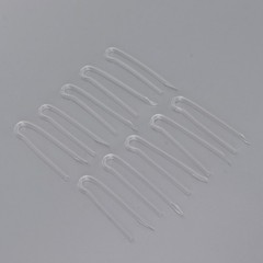10pcs Hearing Aid Tubes Flexible Type R BTE Earmused Hearing Aid Tubing