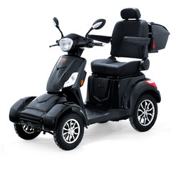 Heavy Duty 4-Wheel Mobility Scooters 31/40Mile 3-Speed 500/450Lbs Capacity