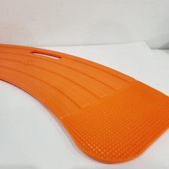 Beeveer Slide Board with Handles – Patient Transfer Assist Device 330 lb, Orange